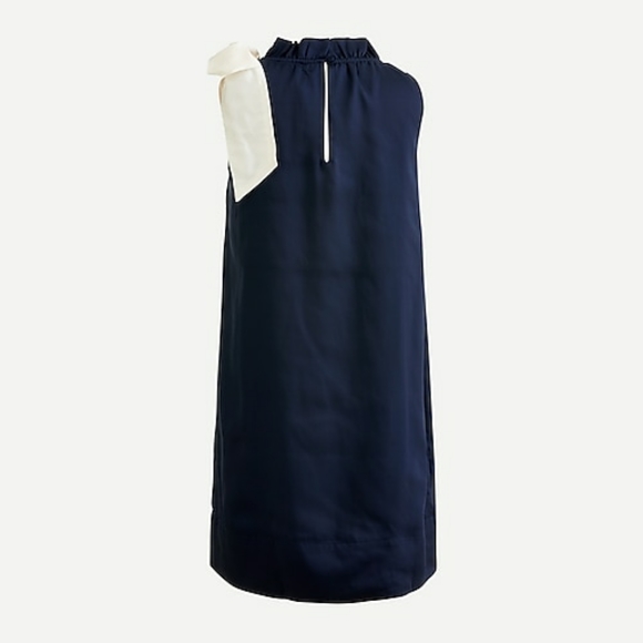 J.Crew Bow-Neck Swing Dress NWT - Picture 3 of 5